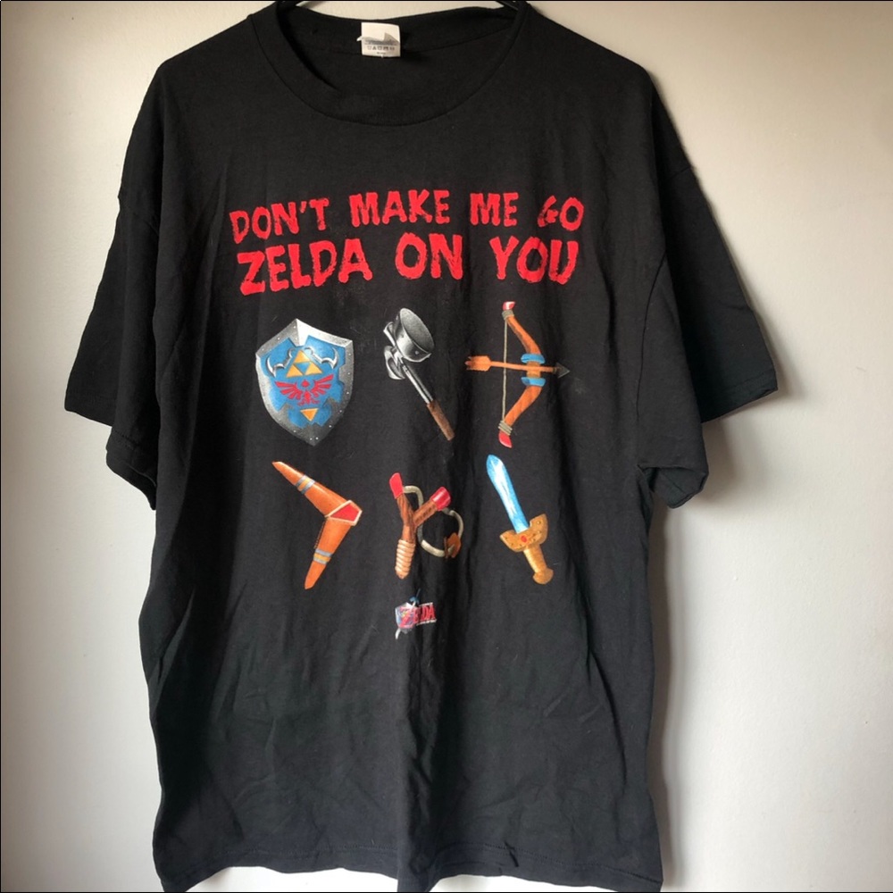 Vintage Zelda Ocarina Of time Shirt